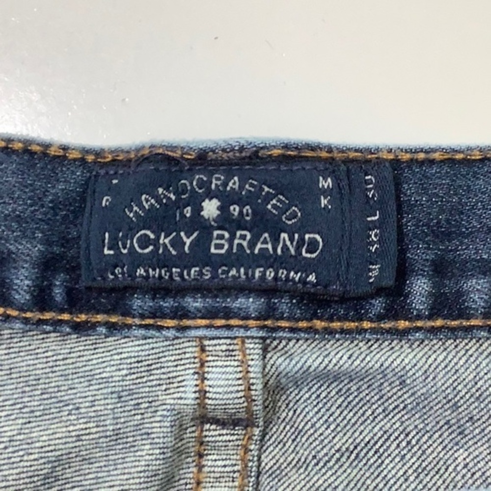 Lucky brand 121 Heritage slim premium Italian denim jean size 38 X 30 EUC - Picture 7 of 16